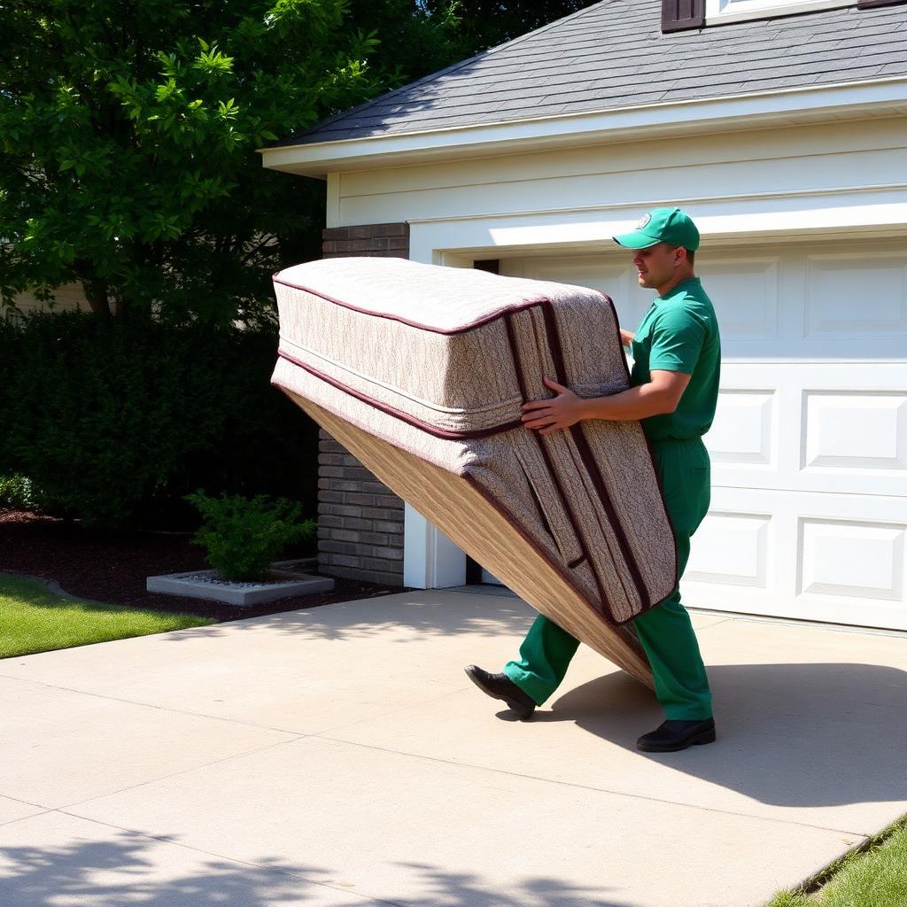 Junk removal work
