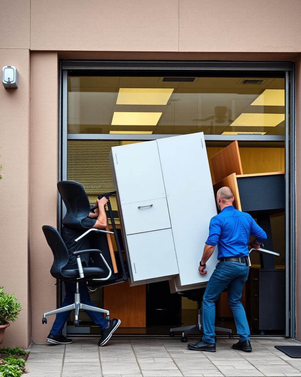 Junk removal work